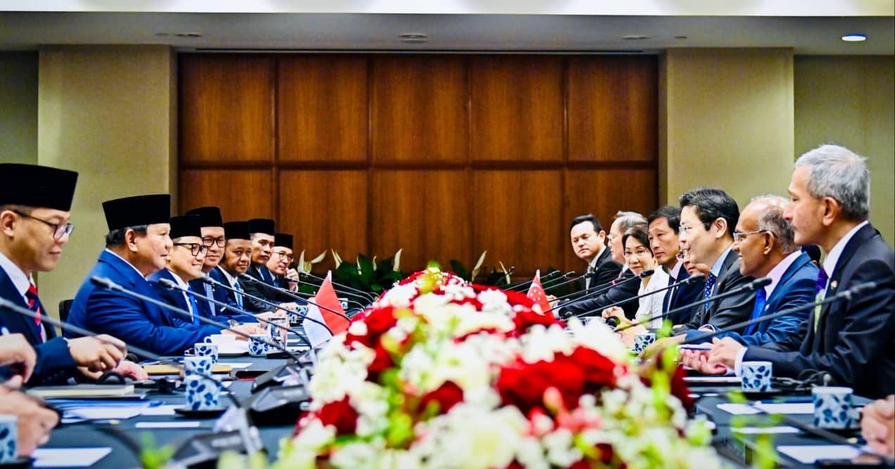 Diskusi Strategis RI-Singapura di Leaders’ Retreat